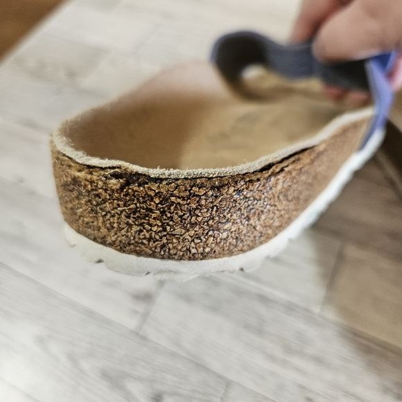 Birkenstock Lavender Slide Sandals - Picture 10 of 11